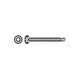 Certifix Pan head TX20 self drilling screw DIN 7504M light section A4 stainless 4.2 x 32