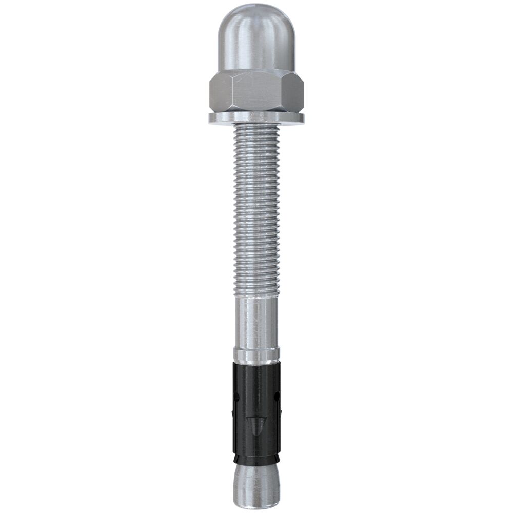 fischer FAZ II PLUS 12/20 H ZP M12 x 119 zinc plated through bolt with cap nut [564690]