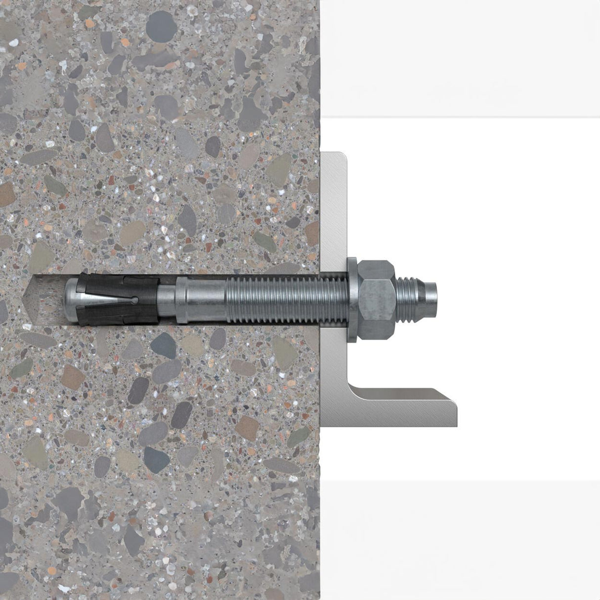 fischer FAZ II PLUS 10/100 R M10 x 185 stainless steel through bolt [564617]