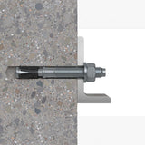 fischer FAZ II PLUS 6/10 R M6 x 65 stainless steel through bolt [564607]