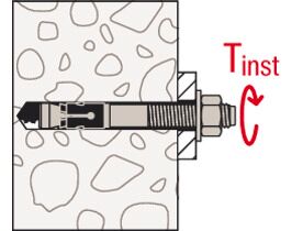 fischer FAZ II PLUS 12/10 H R M12 x 109 stainless steel through bolt with cap nut [564693]