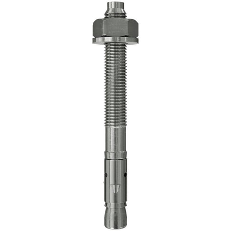 fischer FAZ II 12/10 R M12 x 245 A4 stainless through bolt [501413]