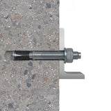 fischer FAZ II 10/10 R M10 x 95 A4 stainless through bolt [501403]