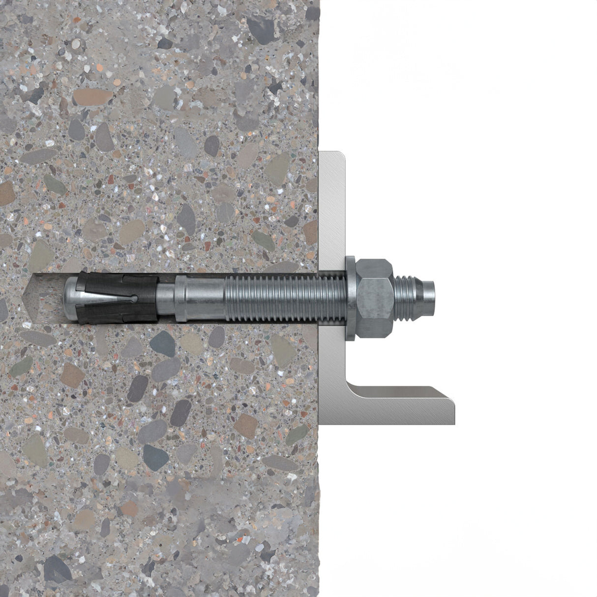 fischer FAZ II 10/160 R M10 x 245 A4 stainless through bolt [501412]