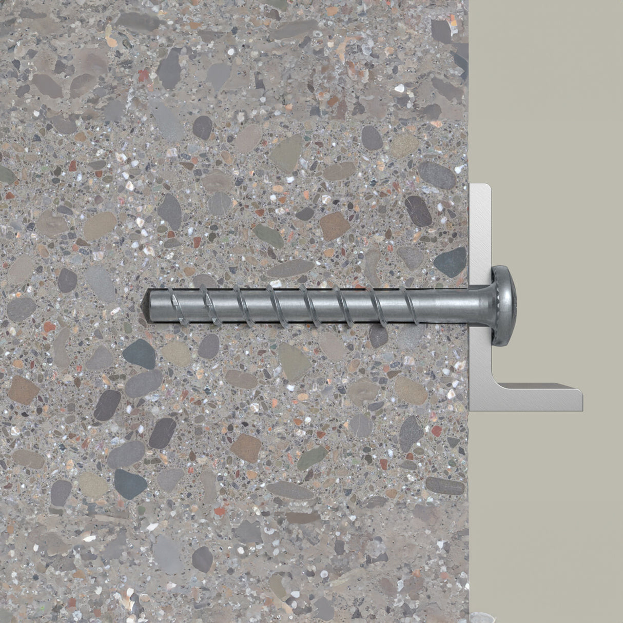 fischer ULTRACUT FBS II 6x80/25 P pan head T30 Zinc Concrete Screw [546381]