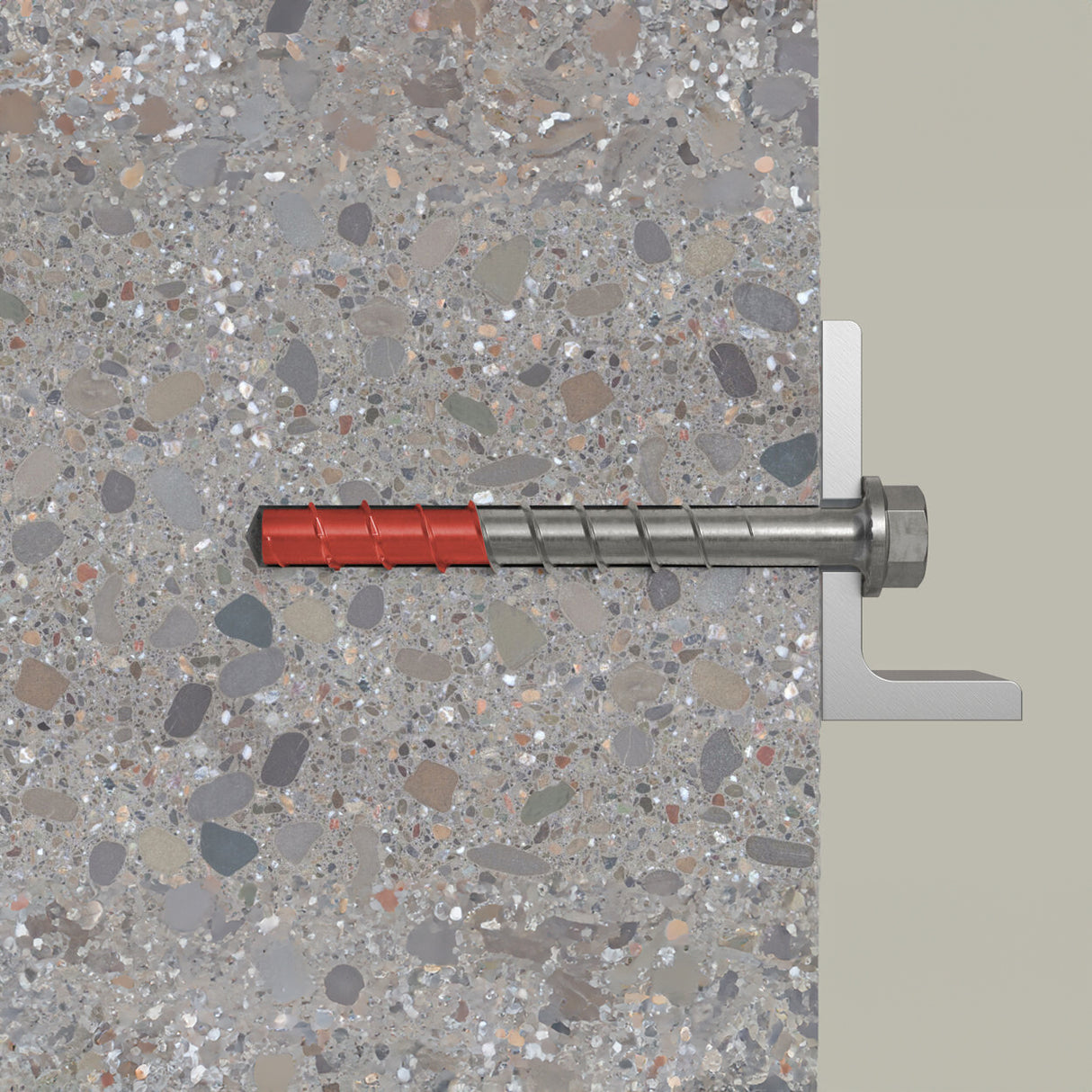 fischer ULTRACUT FBS II 8x90 25/- US R hex head A4 Stainless Concrete Screw [543568]