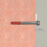 fischer ULTRACUT FBS II 8x80 15/- US R hex head A4 Stainless Concrete Screw [543567]