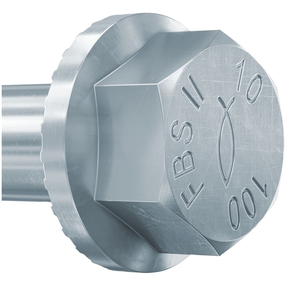 fischer ULTRACUT FBS II 10x100 45/35/15 US hex head Zinc concrete screw [536862]