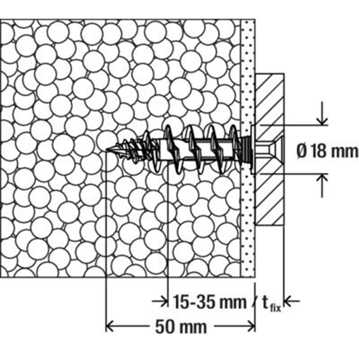 fischer Insulation fixing FID II [570347]