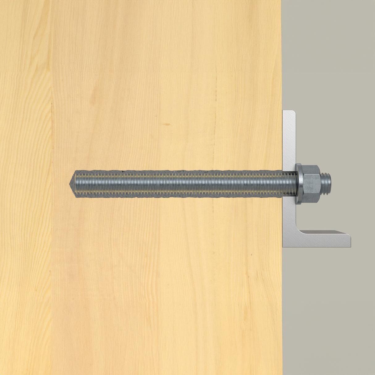 fischer FIS A M12 x 120 grade 5.8 zinc threaded rod (resin stud) [044971]