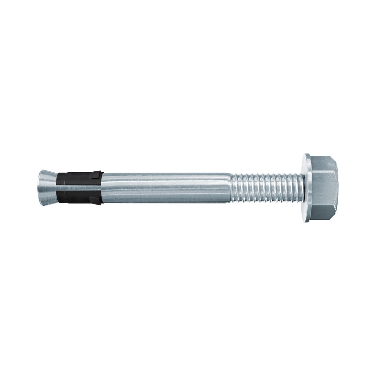 Fischer FNA II 6 x 30 M6/5 Zinc push through nail anchor with thread and flange nut [44109]