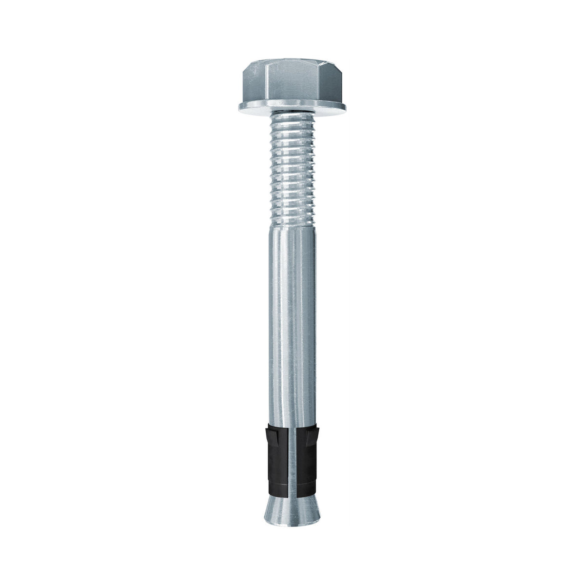 Fischer FNA II 6 x 30 M6/5 Zinc push through nail anchor with thread and flange nut [44109]