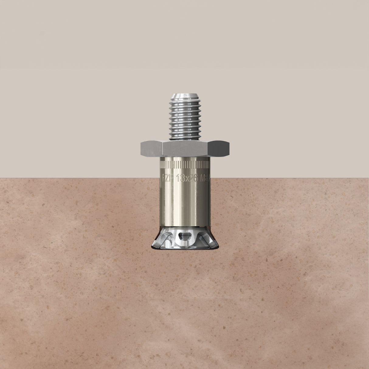 fischer FZP II 11 x 21 M6/SO/9 AL Panel Anchor [512144]