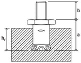 fischer FZP II 11 x 21 M6/SO/12 AL Panel Anchor [512145]