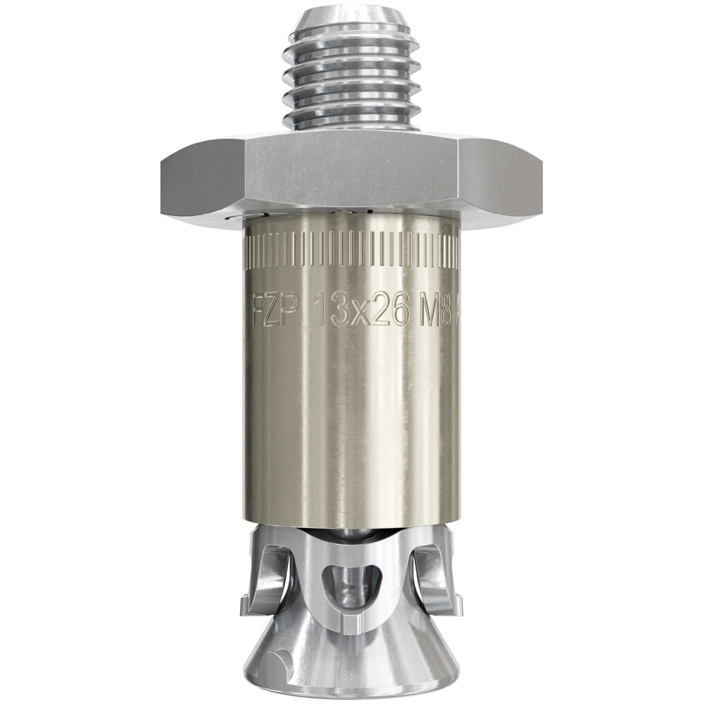 fischer FZP II 13x26 M8/VS/4 AL Panel Anchor [512148]