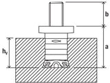 fischer FZP II 11 x 21 M6/SO/9 Carbon Panel Anchor [511977]