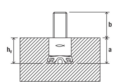 fischer FZP II 11 x 12 M6/18 A4 Panel Anchor [512133]