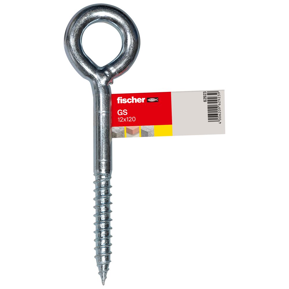 Fischer GS 12 x 120 Scaffold eyebolt [080926]