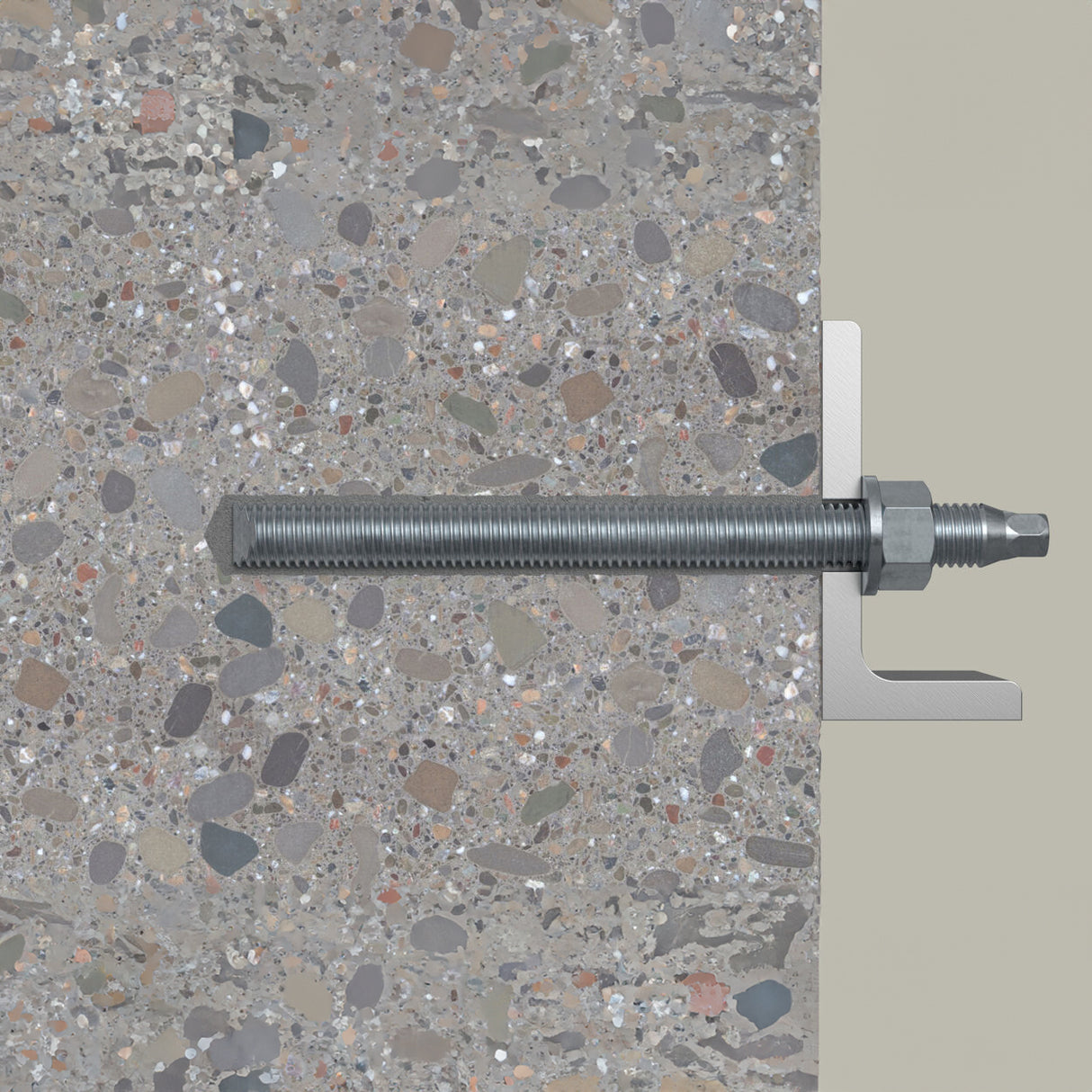 fischer RG M20 x 350 R A4 stainless threaded rod (resin stud) [95706]