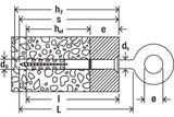Fischer S 16 H 160 R Plug [059189]