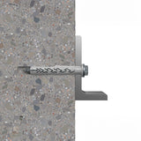 fischer SXRL 8 x 60 FUS R hex flange A4 stainless nylon frame fixing [540135]