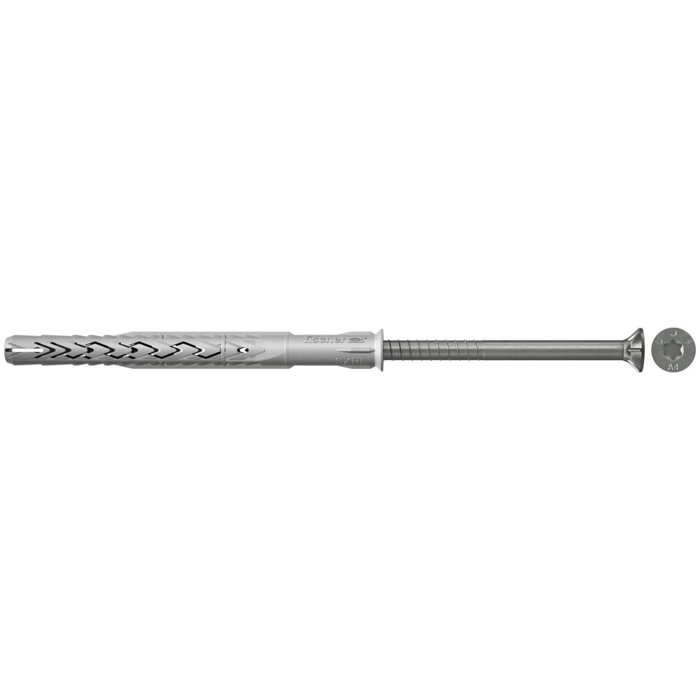 fischer SXRL 10 x 120 T R countersunk A4 stainless nylon frame fixing [522711]