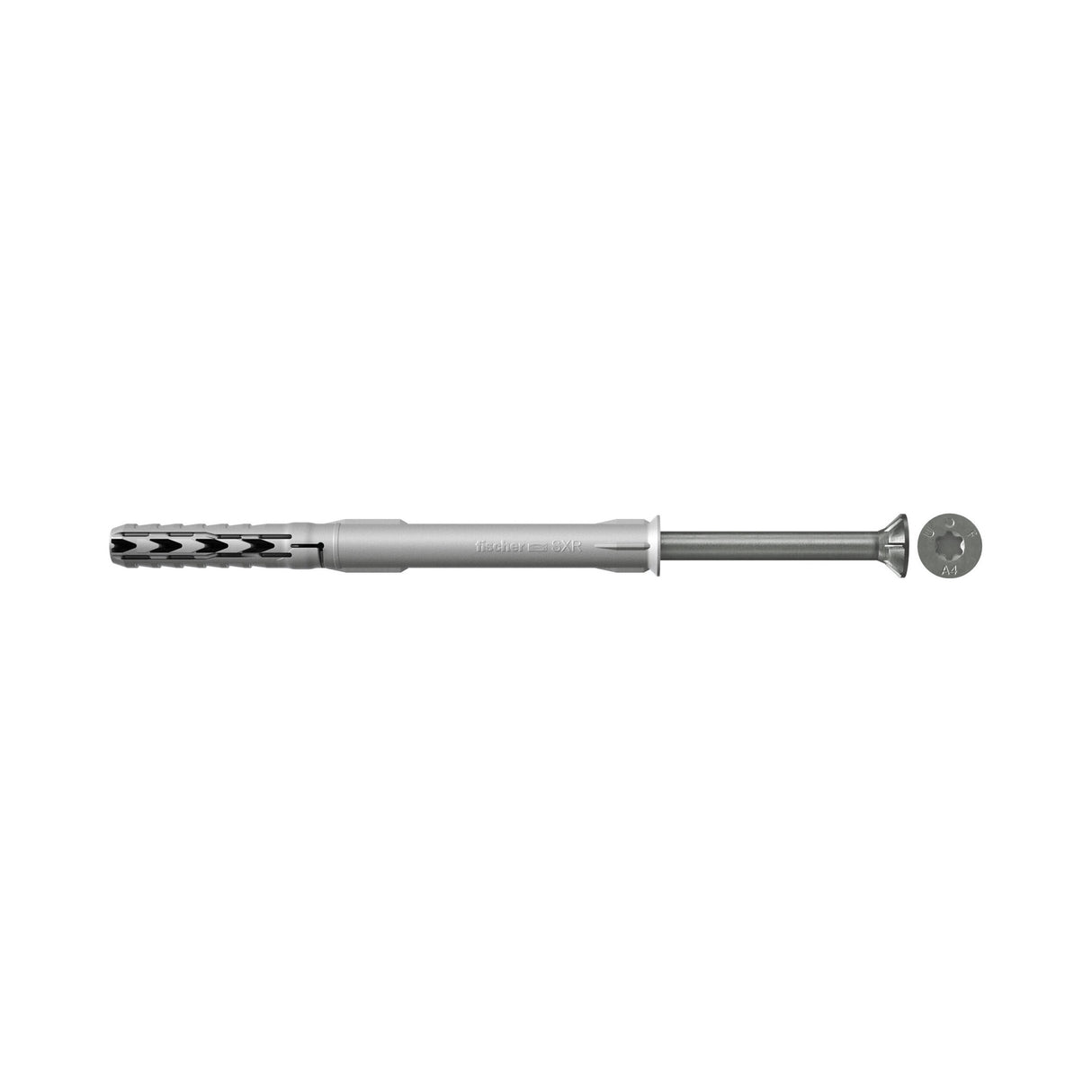 fischer SXR 10 x 120 T R countersunk A4 stainless steel nylon frame fixing [46278]