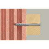 fischer SXR 10 x 230 T countersunk galvanized nylon frame fixing [46270]