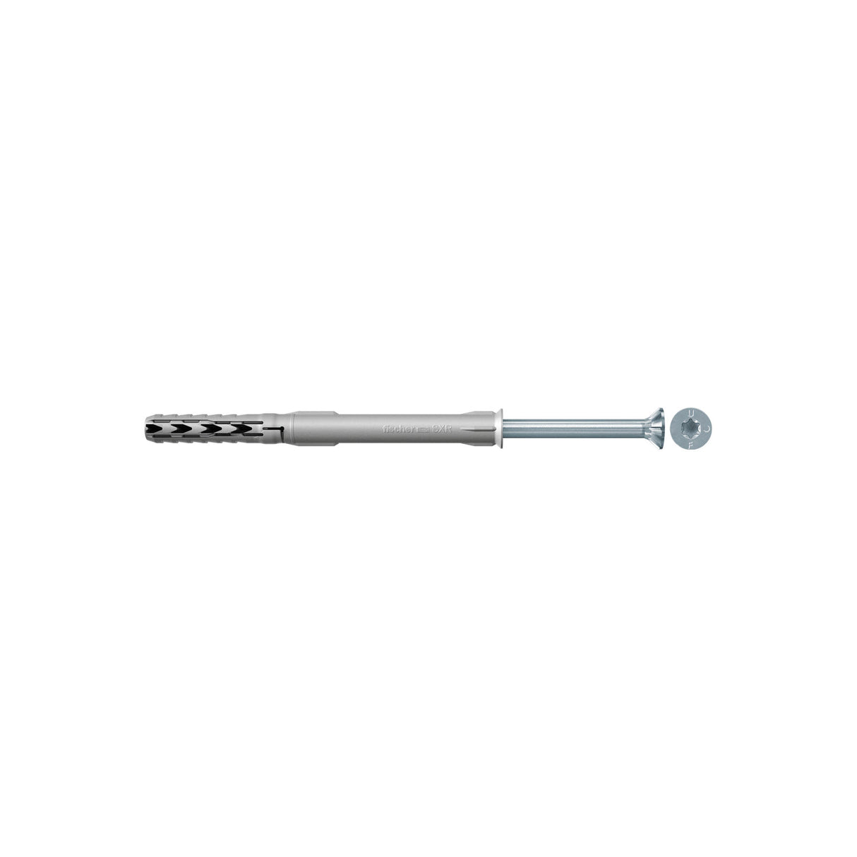 fischer SXR 10 x 160 T countersunk galvanized nylon frame fixing [46267]