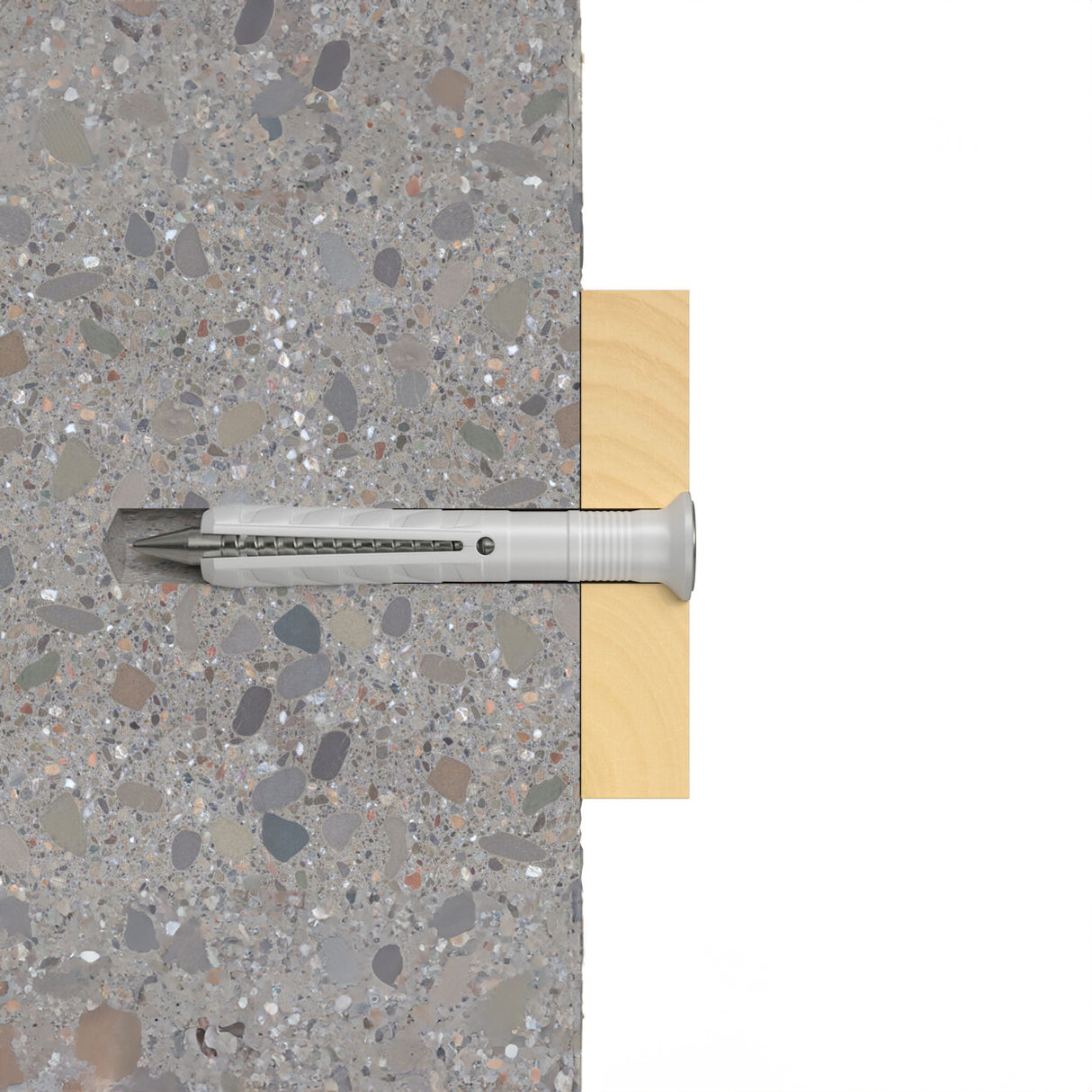 fischer hammerfix N 6 x 60/30 S countersunk head A2 stainless nylon [050373]