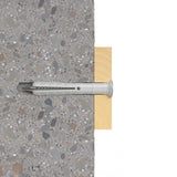 fischer hammerfix N 6 x 60/30 S countersunk head A2 stainless nylon [050373]