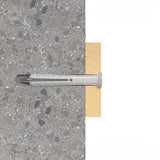 fischer hammerfix N 10 x 100/50 S countersunk head zinc plated nylon [050346]