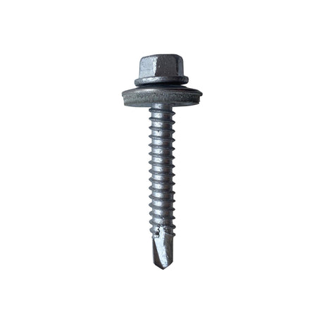 Certifix Certek CT2 Hex head 5.5 x 25  A4 stainless bi-metal tek screw light section with 16mm washer