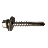 Certifix CerTek CT5 Hex head 5.5 x 38 A4 stainless bi-metal light section self drilling with 16mm washer (bulk)