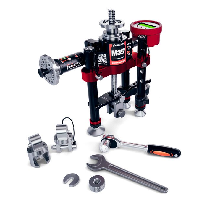 Hydrajaws M35+ Dual Pull Tester Kit with digital rechargeable gauge 0-65kN