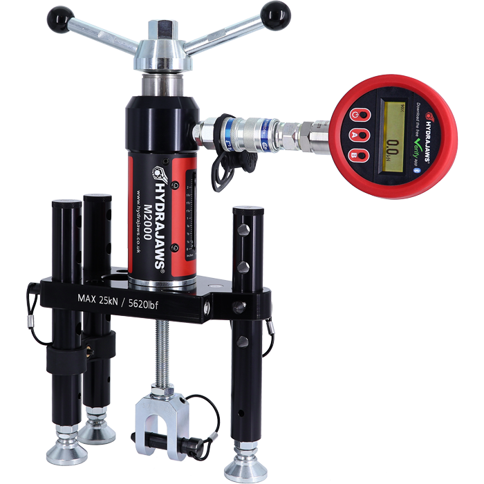 Hydrajaws M2000 Scaffold Tie Tester Kit (Digital)