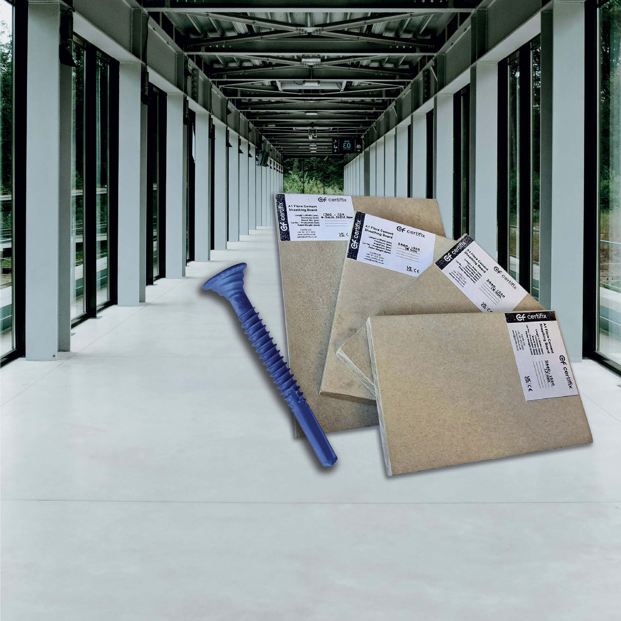 CertiBoard A1 Sheathing Board 2440 x 1220 x 9mm (1x board)