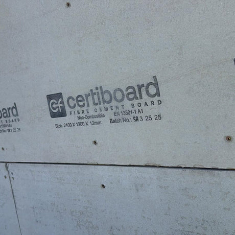Certifix CertiBoard A1 Sheathing Board 2400 x 1200 x 12mm (1x board)