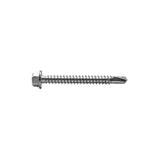 Certifix Hex head 5.5 x 50 A4 stainless bi-metal light section self drilling (tek) screw