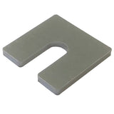 Certifix Pre-Galvanised Steel Square Horseshoe Packer 75x75x1mm (For M16)