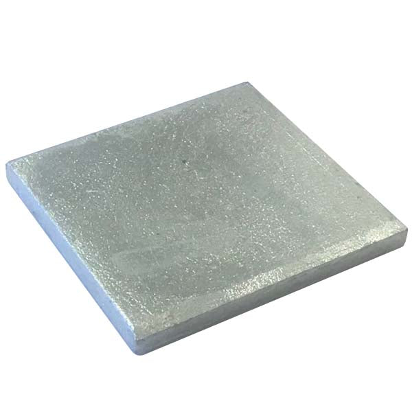 Certifix Spun Galvanised Mild Steel Square Packer 100x100x20mm