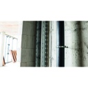 CFCSMG concrete screw 8 x 40 / IM6 x 10 with internal metric thread zinc-plate TX50
