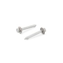 Timber screws hex head A2 stainless 6.5 x 75 with bonded 16mm washer