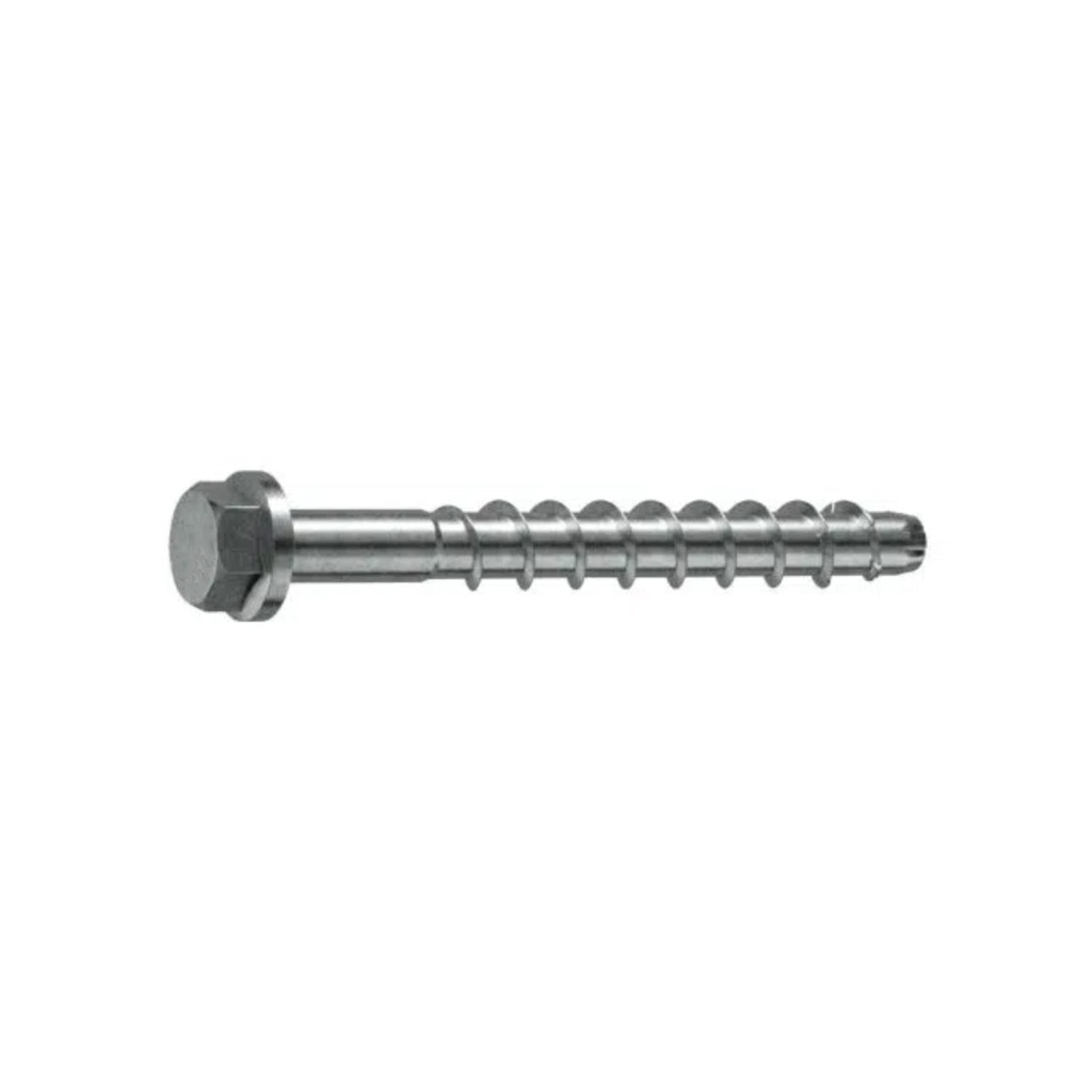 CFCS II concrete screw 8 x 80 hex washer head A4 stainless SW13