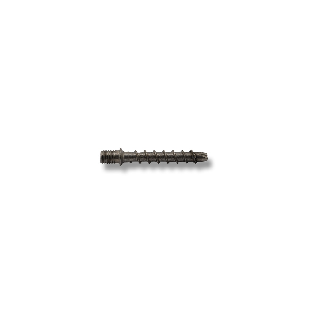 CFCS II concrete screw 6 x 45 / M8 x 10 with external metric thread A4 stainless TX25