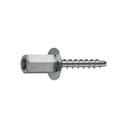 CFCS II concrete screw 6x45 Metric thread A4 stainless M8/10