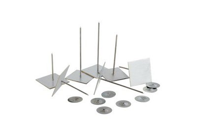 Self adhesive insulation hangers / Stick pins 62mm