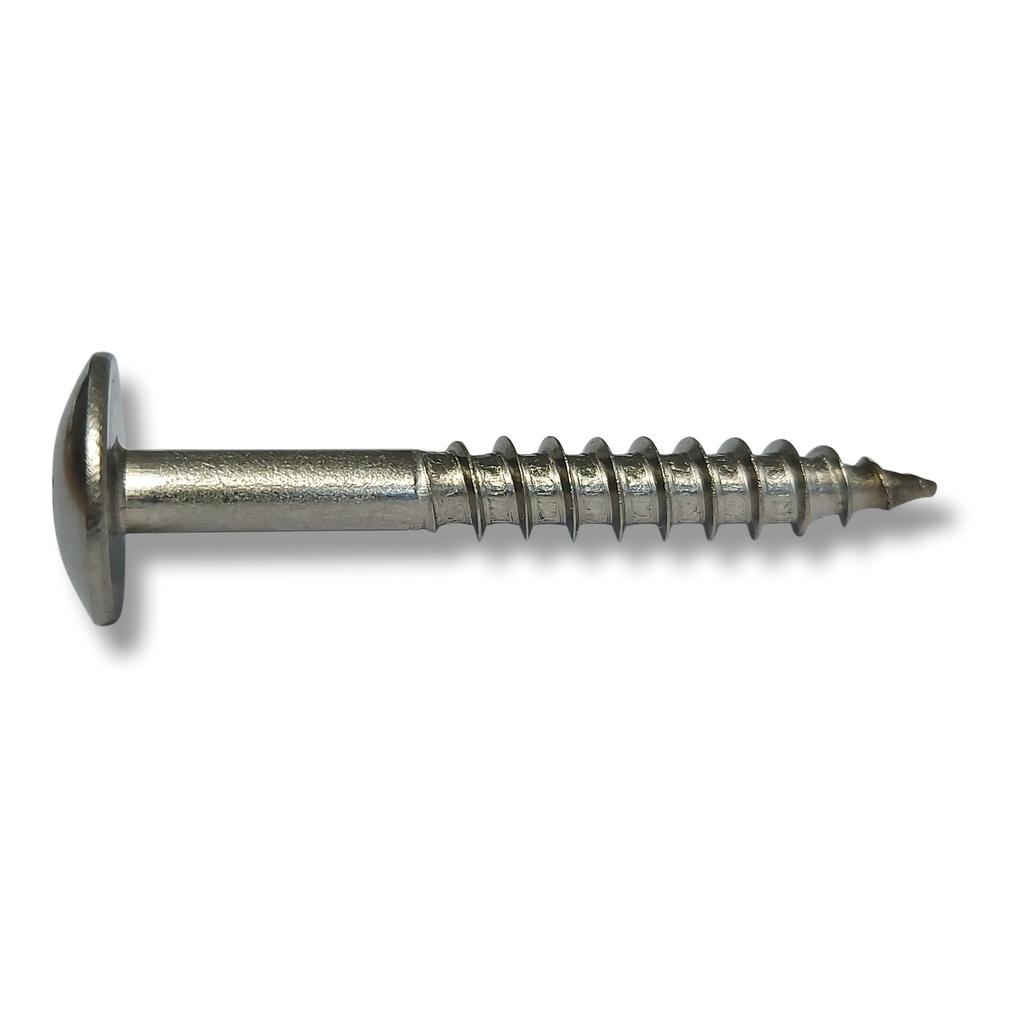 Timber batten facade/cladding screw large pan head A2 stainless 5.5 x 45