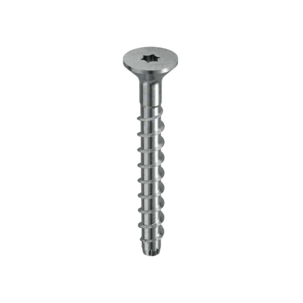 CFCS II concrete screw 8 x 80 countersunk head A4 stainless TX40