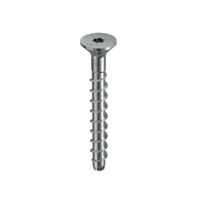 CFCS II concrete screw 10 x 120 countersunk head A4 stainless TX50